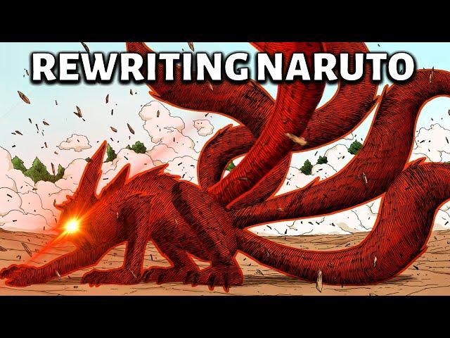 Rewriting Naruto: 5 Tails Naruto VS Sasuke | Parts 11-17