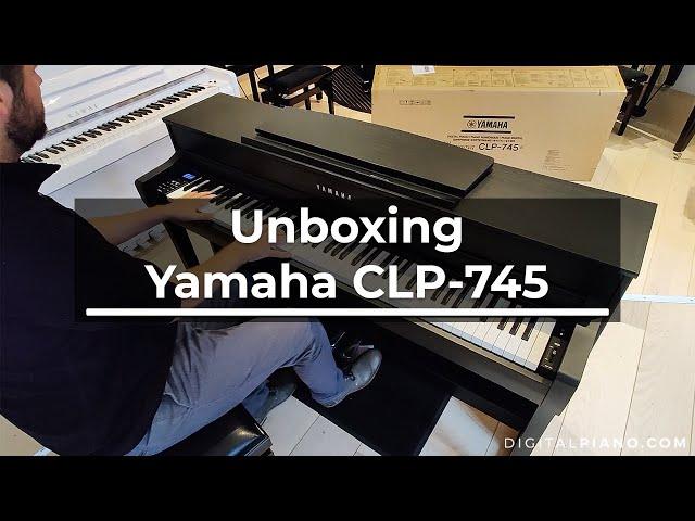 Unboxing and assembly of CLP-745 | Digitalpiano.com