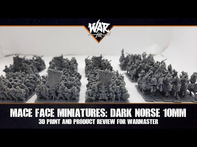 Warmaster 3D Printing Experience - Dark Norse 10mm