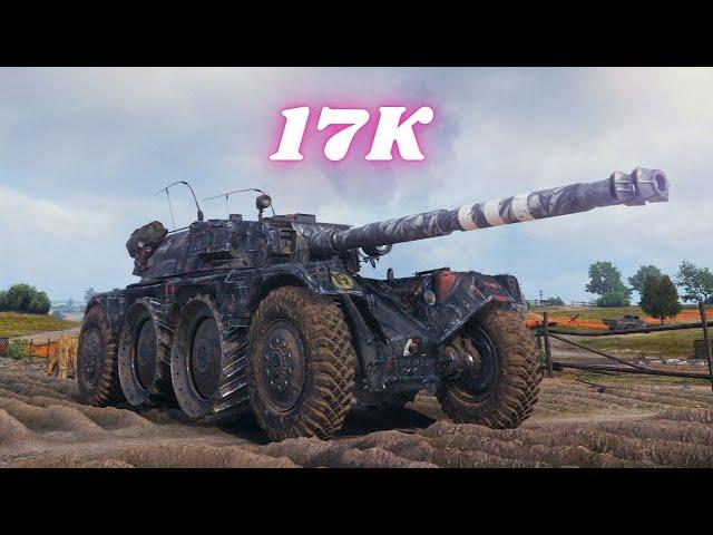 Panhard EBR 105 - 17K Spot + Damage World of Tanks