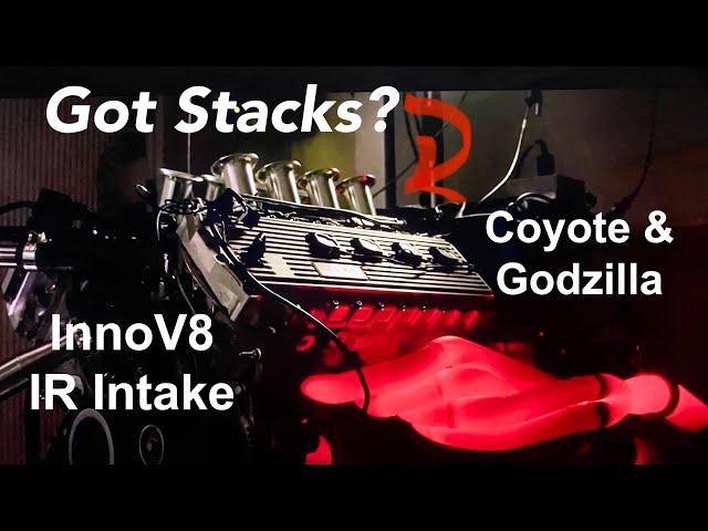 Stacks! IR Fuel Injection For Coyote & Godzilla Ford Engines | It's Awesome And It Works!