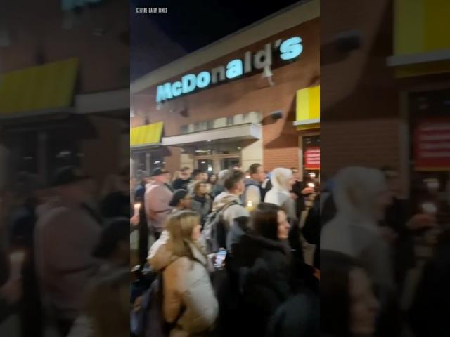 Students Paid Their Respects To McDonald’s In Downtown State College