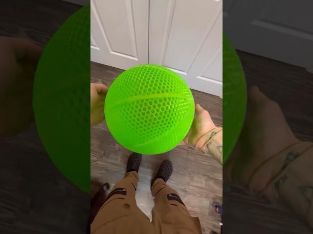 3D PRINTED NBA AIRLESS BASKETBALL️ #3d #cool3dprints #3dprinting #3dprint #3dprintingmachine #nba