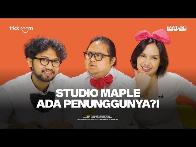 Sara Wijayanto Penelusuran di Studio MAPLE sambil Sidang #TRICKROOM S2 E3