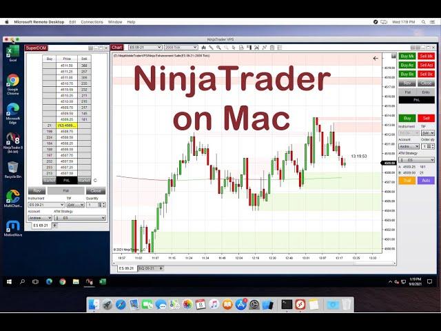 NinjaTrader on Mac (iPhone & iPad)