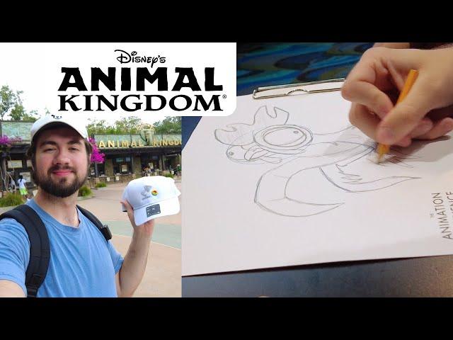 Disney's Animal Kingdom Vlog - Morning Animation Experience - I FOUND THE HAT FOR PIXAR FEST