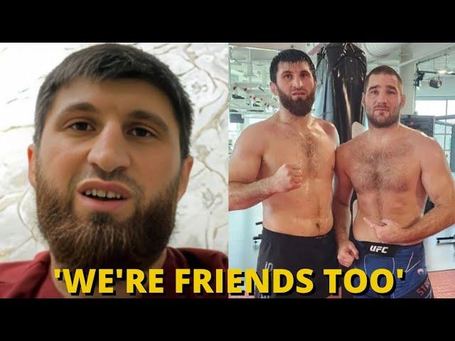 Magomed Ankalaev reacts to Sean Strickland's friendship with Alex Pereira