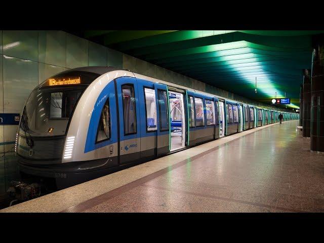 U-Bahn München - Impressionen März 2018 [4K50P]