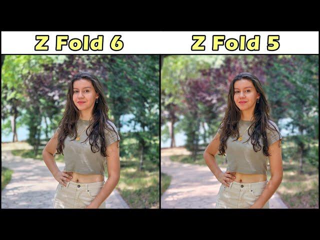 Samsung Galaxy Z Fold 6 vs Z Fold 5 Camera Test