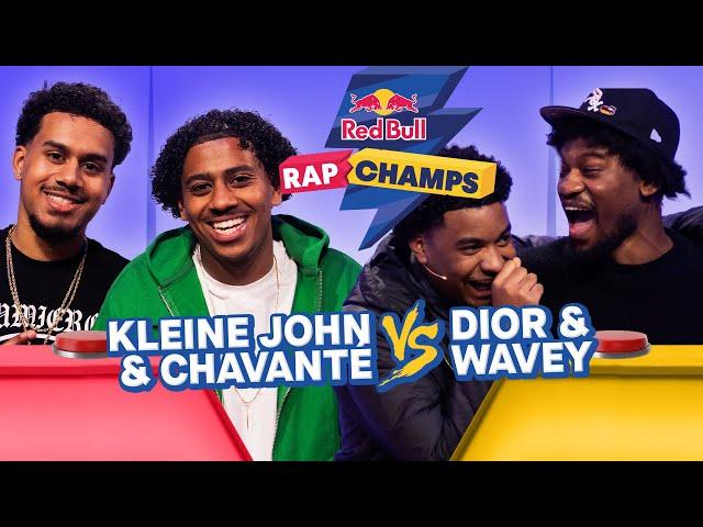 “Jij weet niks man!"  | Kleine John & Chavanté vs. Dior & Wavey | Red Bull Rap Champs