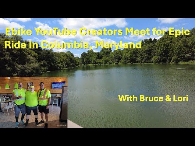 Ebike Ride with IMBruceEclectic and Forest In Columbia, Maryland - #21