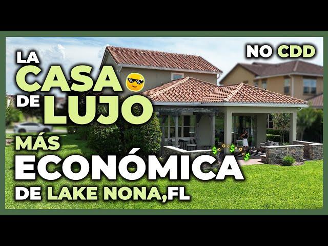 Casa NUEVA y BARATA en comunidad EXCLUSIVA en Lake Nona, FL | NO CDD