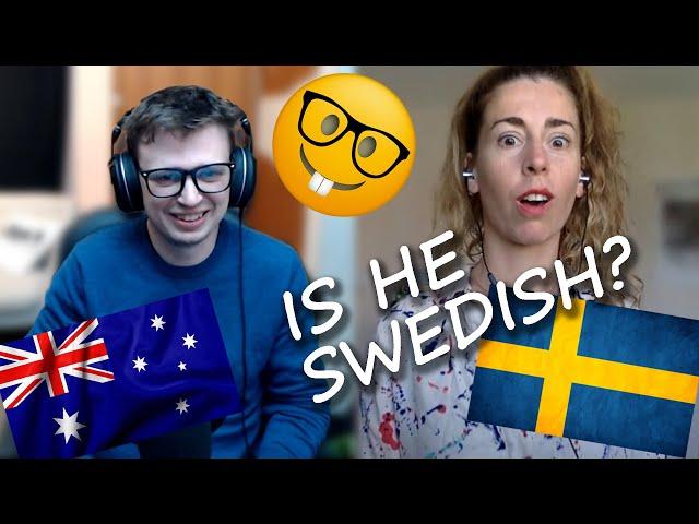 Guy Surprises Teacher with Fluent Swedish