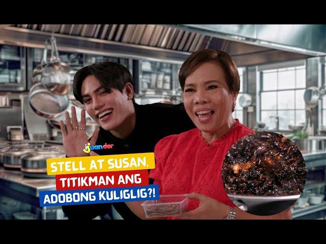 Stell at Susan, titikman ang adobong kuliglig?! | I Juander