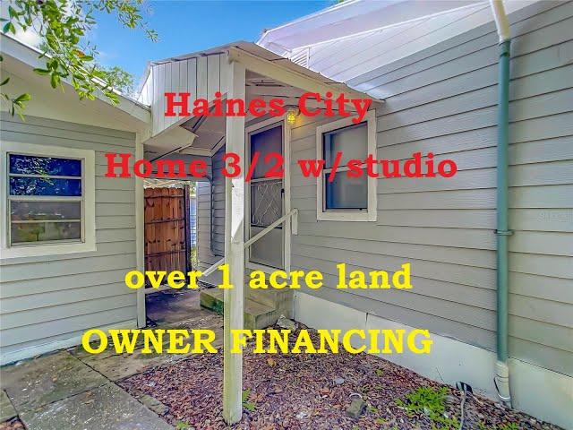 HAINES CITY FLORIDA LITTLE FARM  3/2 home w/ separate in-law and Owner Financing