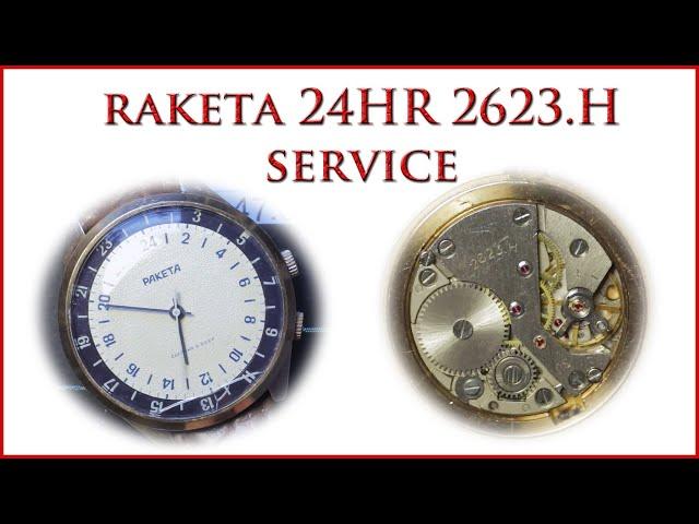 Raketa 2623.H 24 Hour, Repair & Service