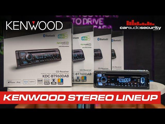 Kenwood Single DIN Car Stereo lineup | Car Audio & Security