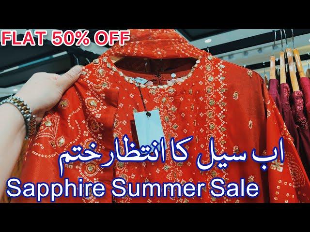 Sapphire Sale 2024 | flat 50% off upcoming sale