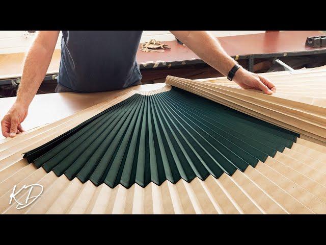 This is How Pleated Fabrics are made