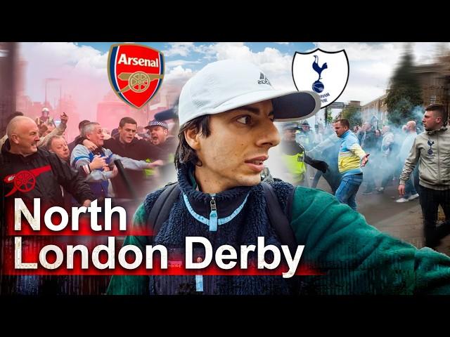 Italian Fan Experiences the Atmosphere of London’s Most Famous Derby (TOTTENHAM VS ARSENAL)