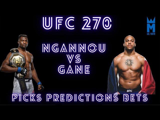 UFC 270 NGANNOU VS GANE FULL CARD PREDICTIONS I BREAKDOWNS