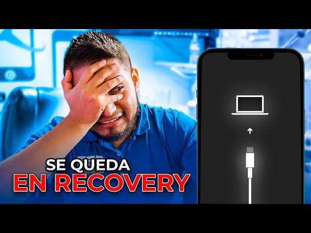 Este iPhone 12 Pro no sale de recovery !!!! Solución