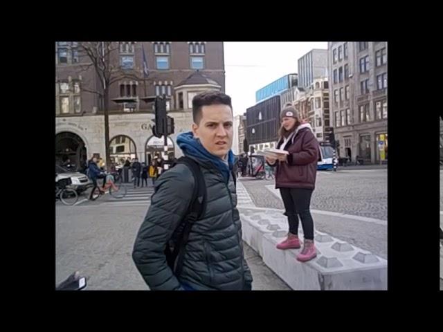 Italians and Germans---Amsterdam Street Preacher