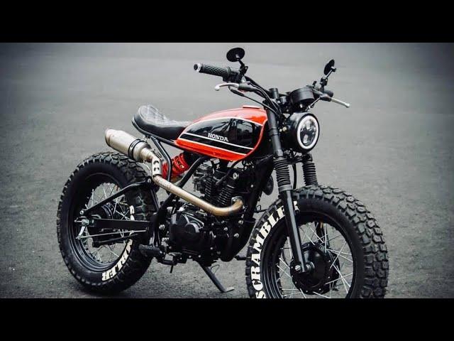 HONDA CG 150 “Street Tracker” by ZDR Customs and AZFER Customs