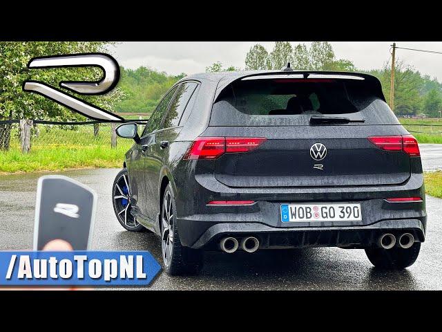 VW Golf R MK8 REVIEW on AUTOBAHN [NO SPEED LIMIT] by AutoTopNL