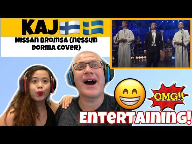 KAJ - "Nissan bromsa" (Nessun Dorma Cover) REACTION