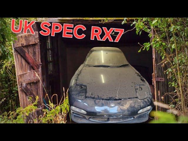 Rare 1 of 210 Made UK Spec Mazda RX7 Garage find