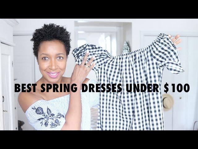 BEST SPRING SUMMER DRESSES UNDER $100 | SHOPBOP,  WHOWHATWEAR,  TOPSHOP, ZARA