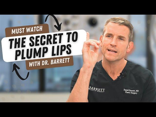 How To Get Fuller Lips Without Injections! | Barrett Plastic Surgery