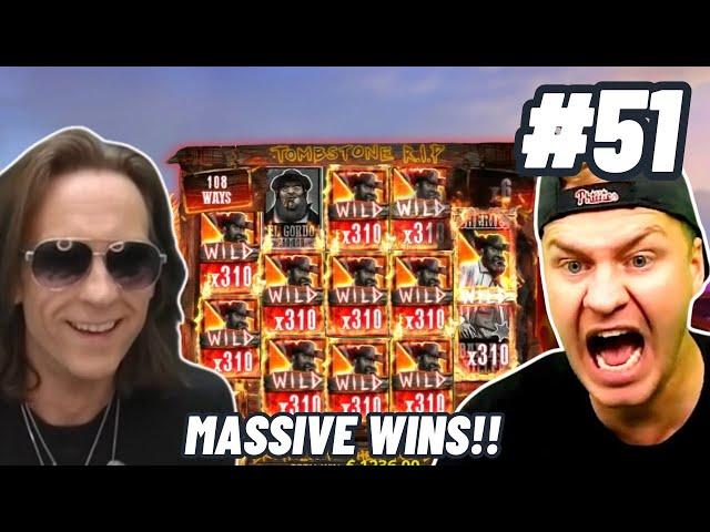 More Uncommon Streamer Wins! #51 | Casinodaddy, Teamboflex, Spinlife & Locov2!