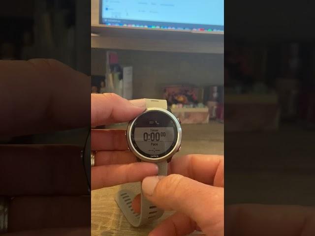 Using the lap button for Garmin watches