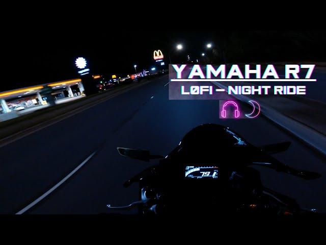 It's 1am, come ride with me... ep3 | LOFI [POV 4K] | YAMAHA R7 SC PROJECT 2023