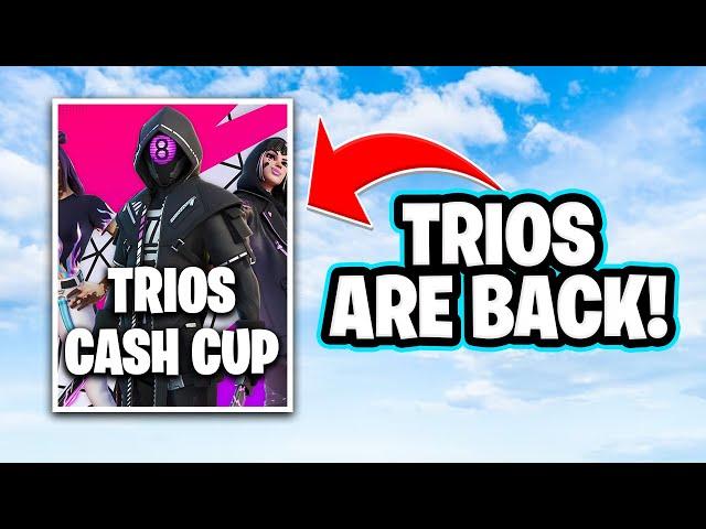 Trio Cash Cups ANNOUNCED! - Huge tournament Update