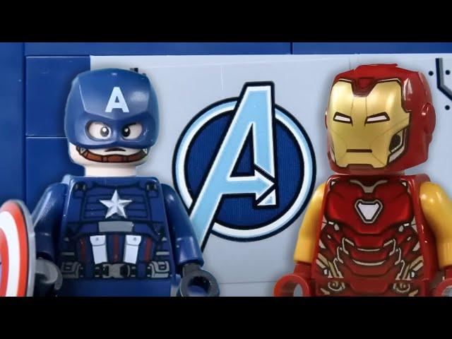 AVENGERS ASSEMBLE! | LEGO STOPMOTION Superheroes | Billy Bricks