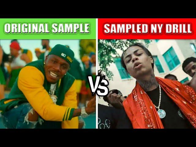 ORIGINAL SAMPLE VS SAMPLED NY DRILL SONGS PART 2