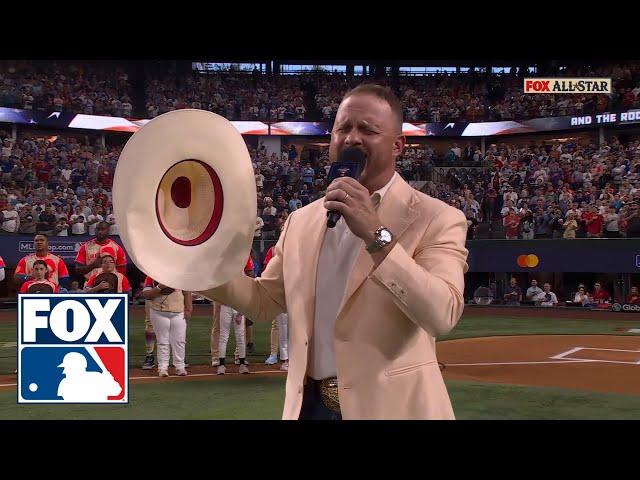 2024 MLB All-Star Game: Cody Johnson performs the National Anthem | MLB on FOX