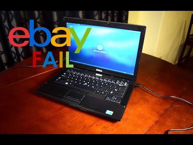 Falsely Advertised eBay $50 i5 Dell Latitude E6410 Unboxing Quick Test