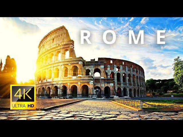 Rome, Italy  in 4K ULTRA HD 60 FPS Video by Drone