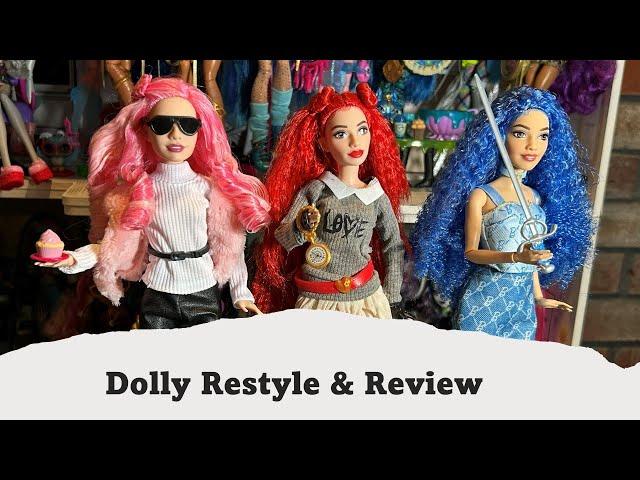 Disney Rise of Red Descendents Doll Restyle: Princess Chloe, Red, Bridget