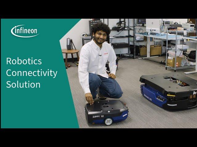 Infineon’s Bluetooth® Low Energy Enhances Addverb’s Warehouse Robotics | Infineon