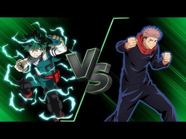 Itadori Yuji vs Izuku Midoriya | Sprite Animation