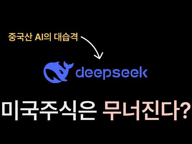이게 갑자기 무슨 날벼락인가.. 딥시크 사태에 대한 저의 생각