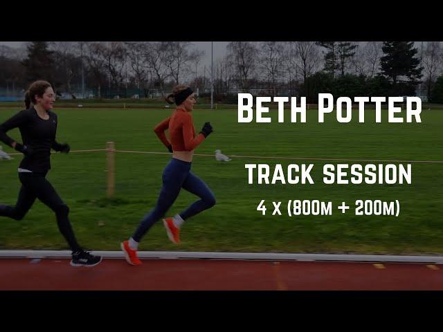 Beth Potter - Track Session