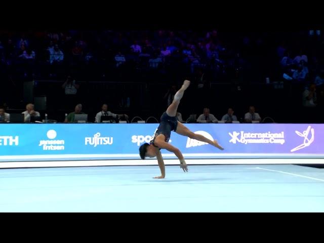 MOLDAUER Yul (USA)_2023 Artistic Worlds, Antwerp (BEL)_Qualifications_Floor Exercise