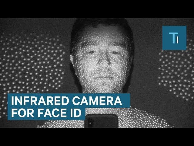 Using An Infrared Camera To Show How Face ID Works