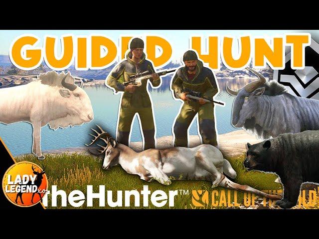 Level 13 Player Shoots FIRST DIAMOND & TWO RARES on GUIDED HUNT!!! - Call of the Wild